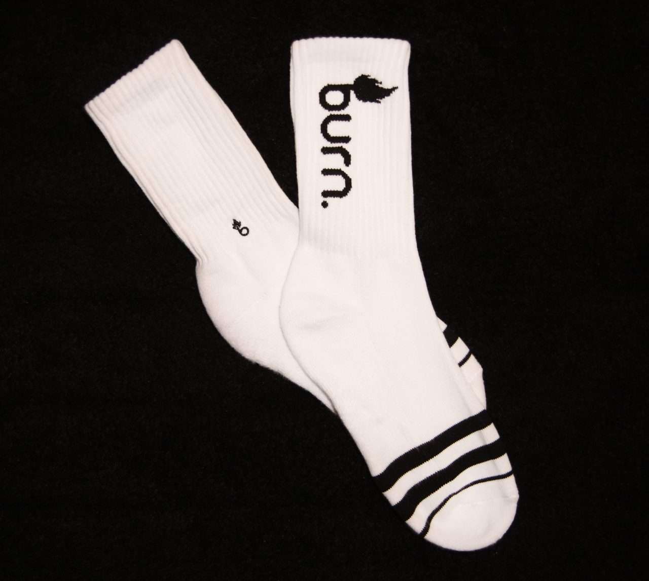 Burn Socks – White