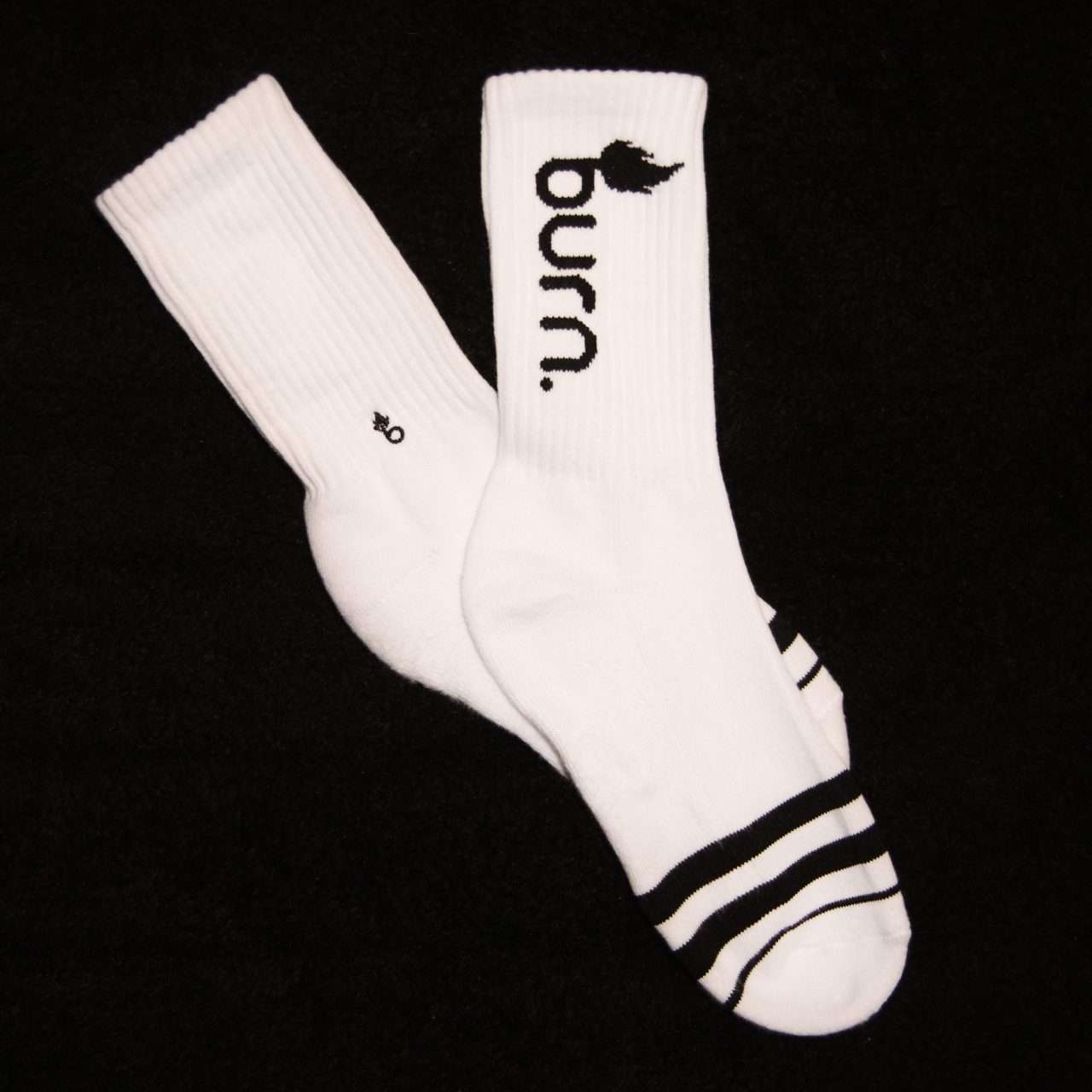 Burn Socks – White