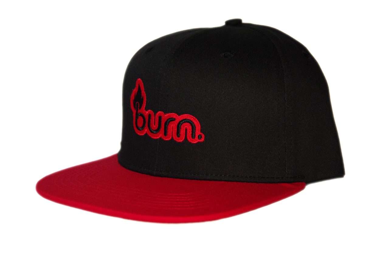 Burn Snap Back – Black/Red