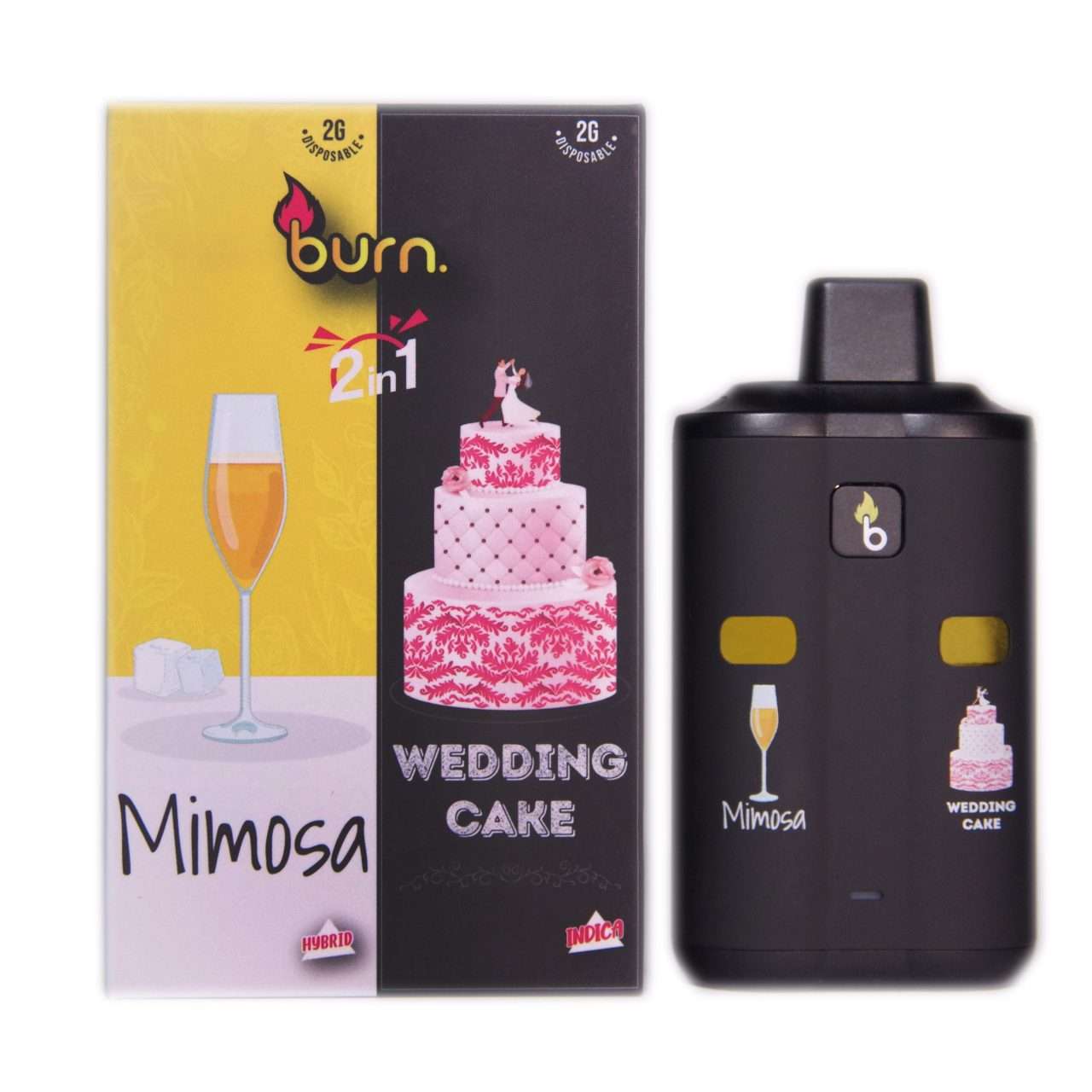Burn 2 in 1 - 4G - Mimosa/Wedding Cake