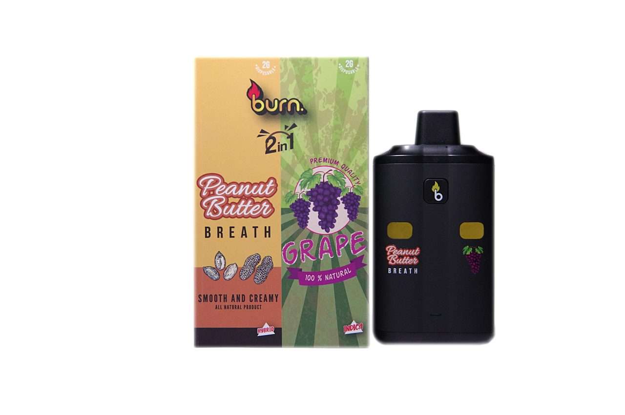 Burn 2 in 1 - 4G - Peanut Butter Breath/Grape