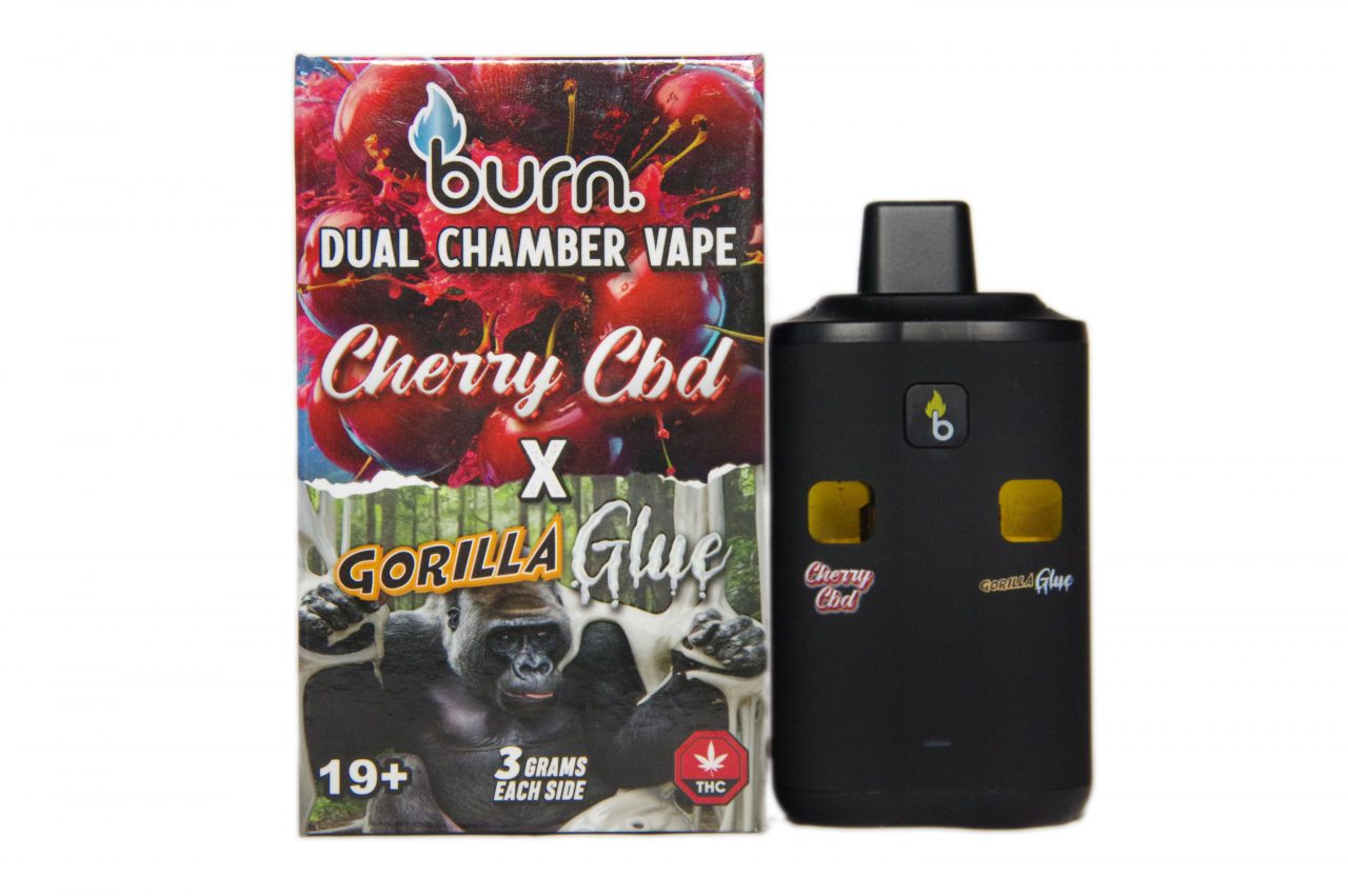 6G Dual Chamber - Gorilla Glue/Cherry CBD