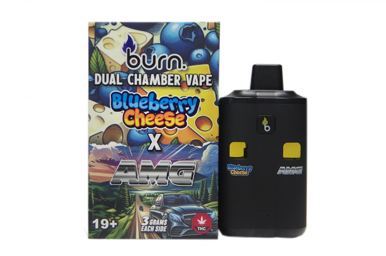 Burn - 6g Dual - Blueberry Cheese (Indica) x AMG (Sativa)