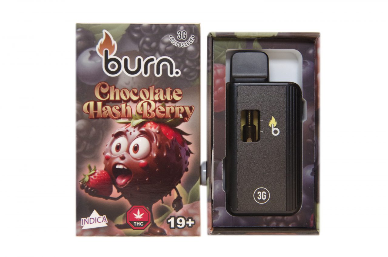Burn - 3g - Chocolate Hash Berry (Indica)