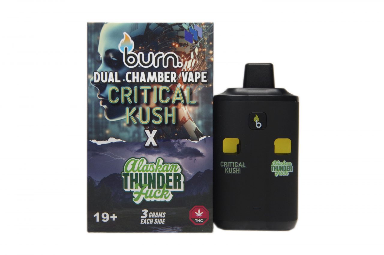 Burn - 6g Dual - Critical Kush (Indica) x Alabama Thunder Fuck (Hybrid)