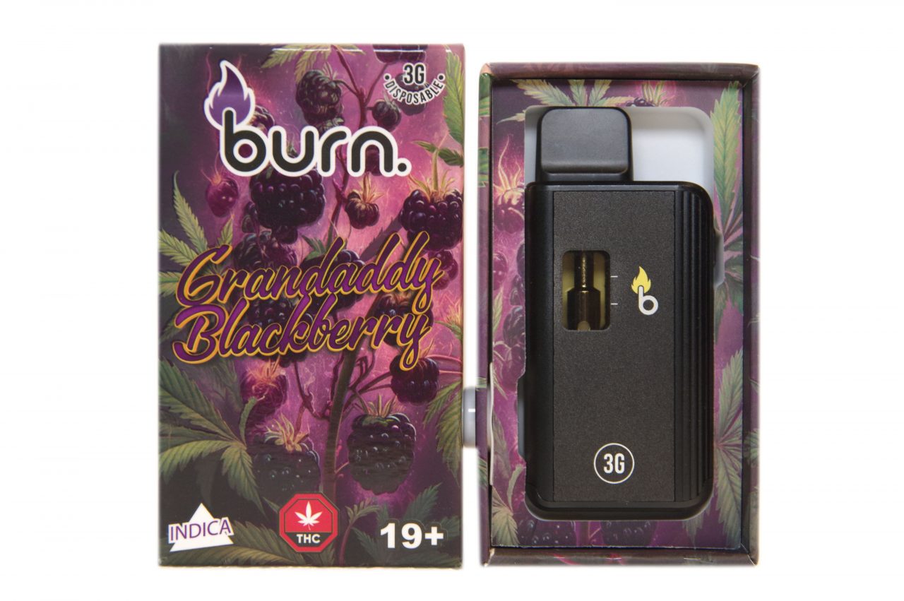 Burn - 3g - Grandaddy Blackberry (Indica)
