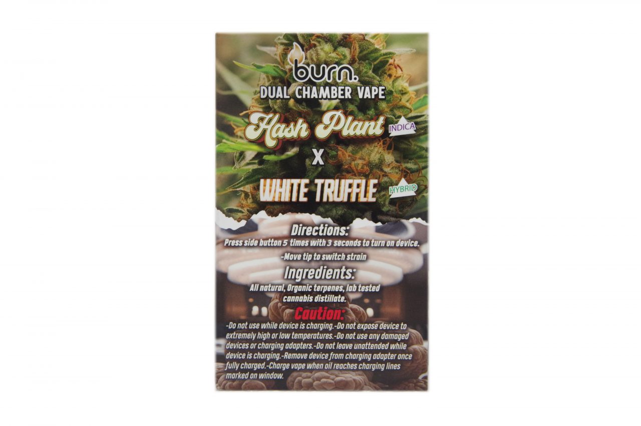 Burn - 6g Dual - Hash Plant (Indica) x White Truffle(Hybrid) - Image 2