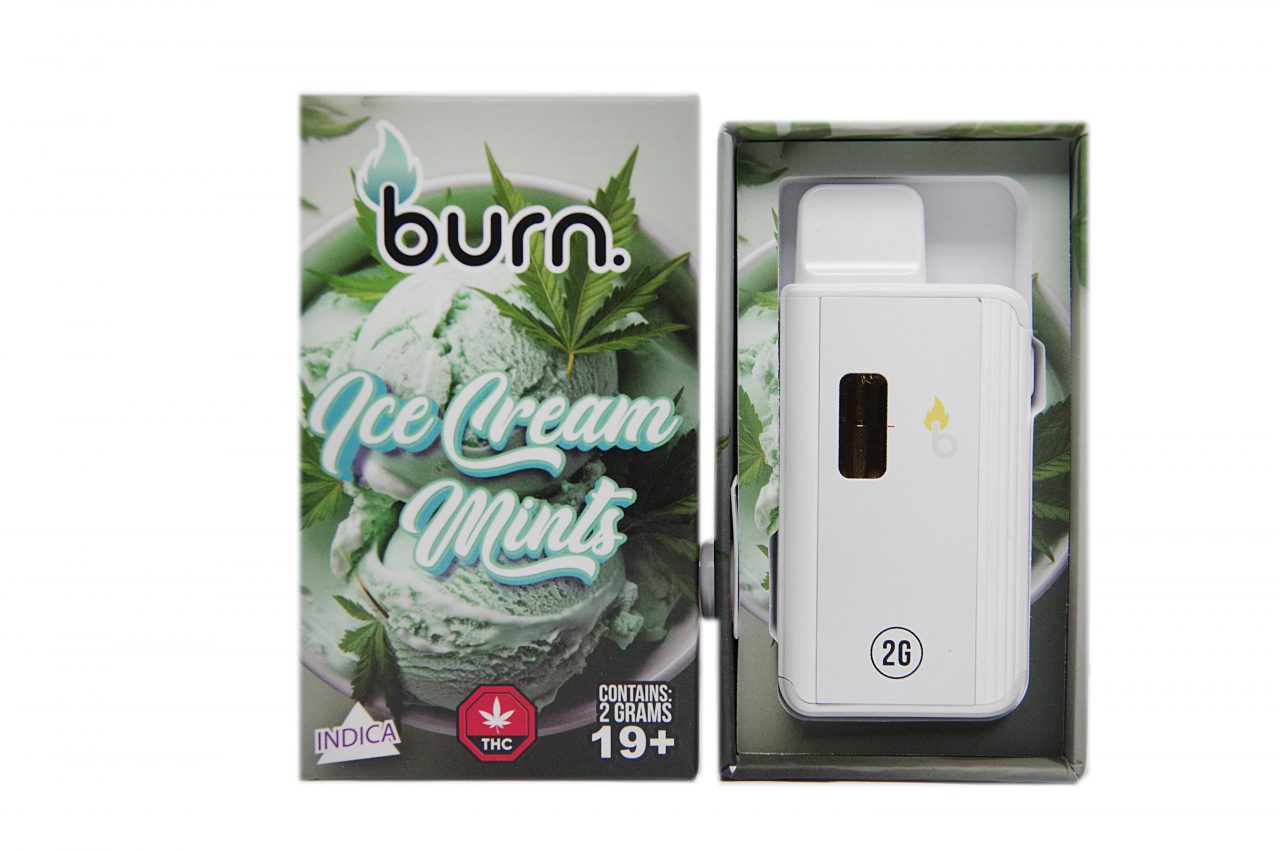 Burn - 2g - Ice Cream Mints (Indica)