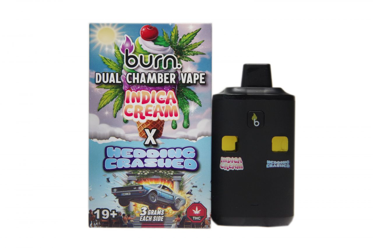 Burn - 6g Dual - Indica Cream (Indica) x Wedding Crasher (Sativa)