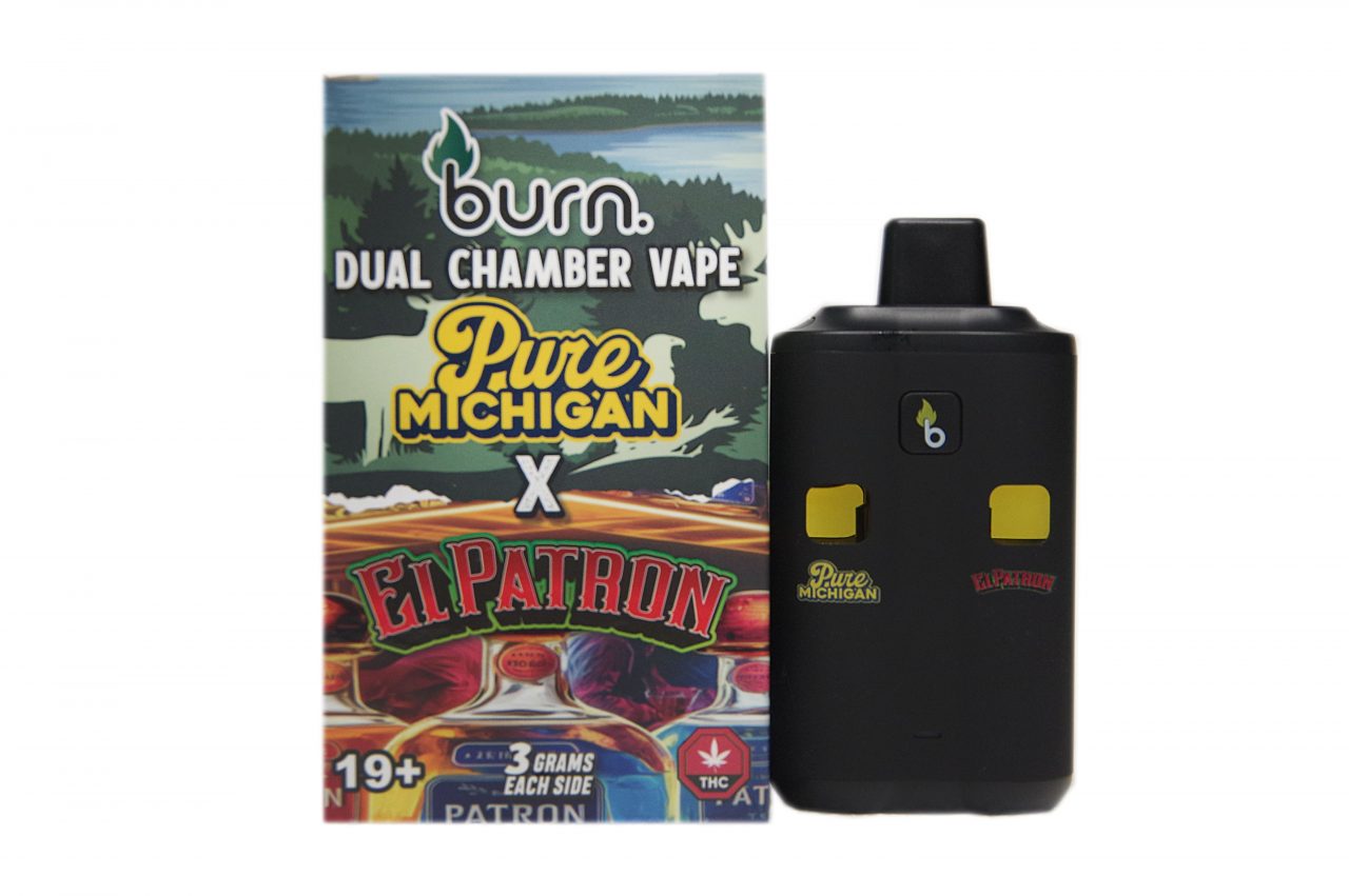 Burn - 6g Dual - Pure Michigan (Indica) x El Patron (Sativa)