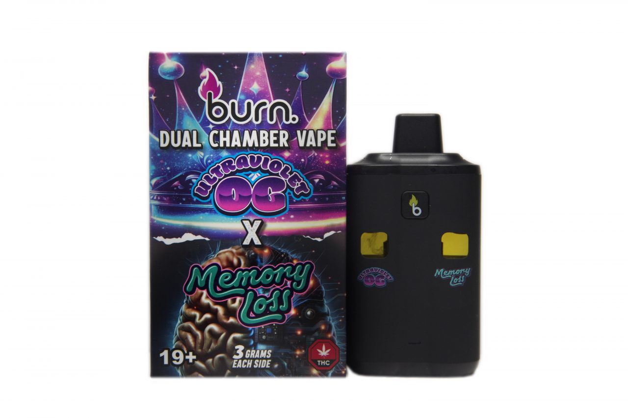 Burn - 6g Dual - Ultraviolet OG (Indica) x Memory Loss (Hybrid)