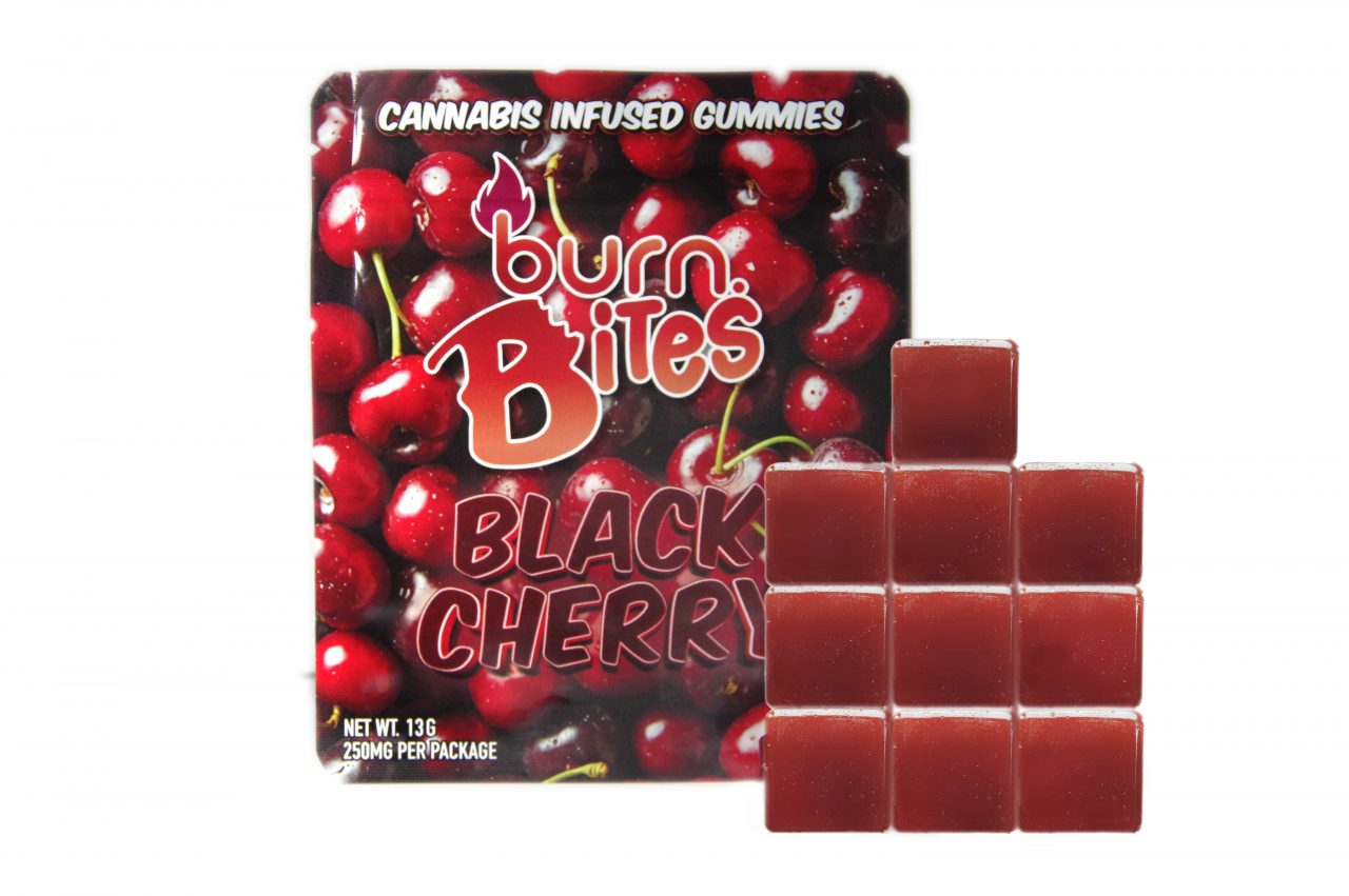 Black Cherry 250mg (25 mg per gummy)
