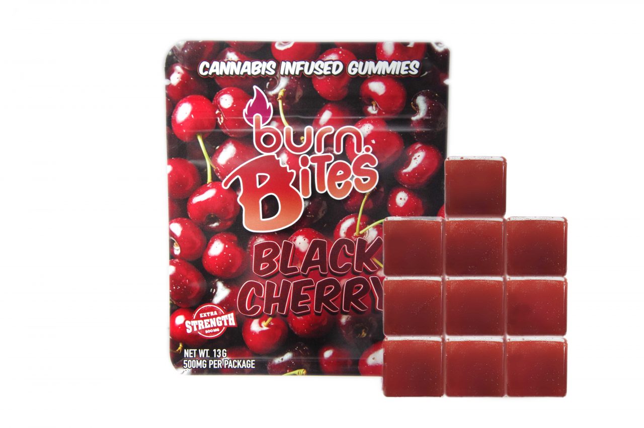 Black Cherry - 500mg (50mg per gummy)