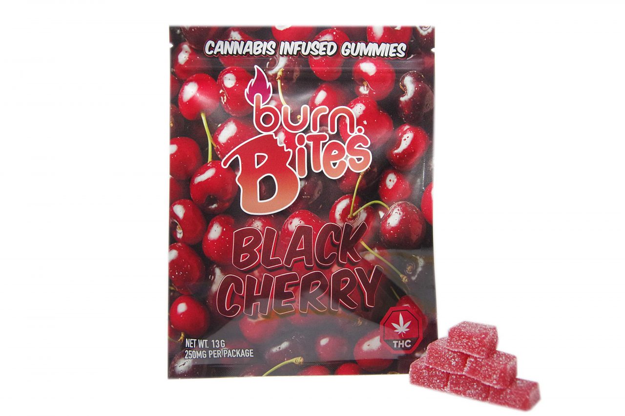 Black Cherry 250mg (25 mg per gummy)
