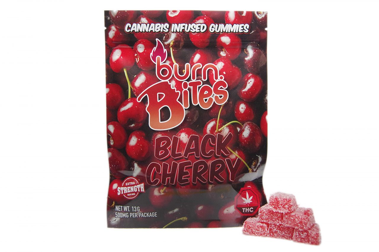 Black Cherry - 500mg (50mg per gummy)