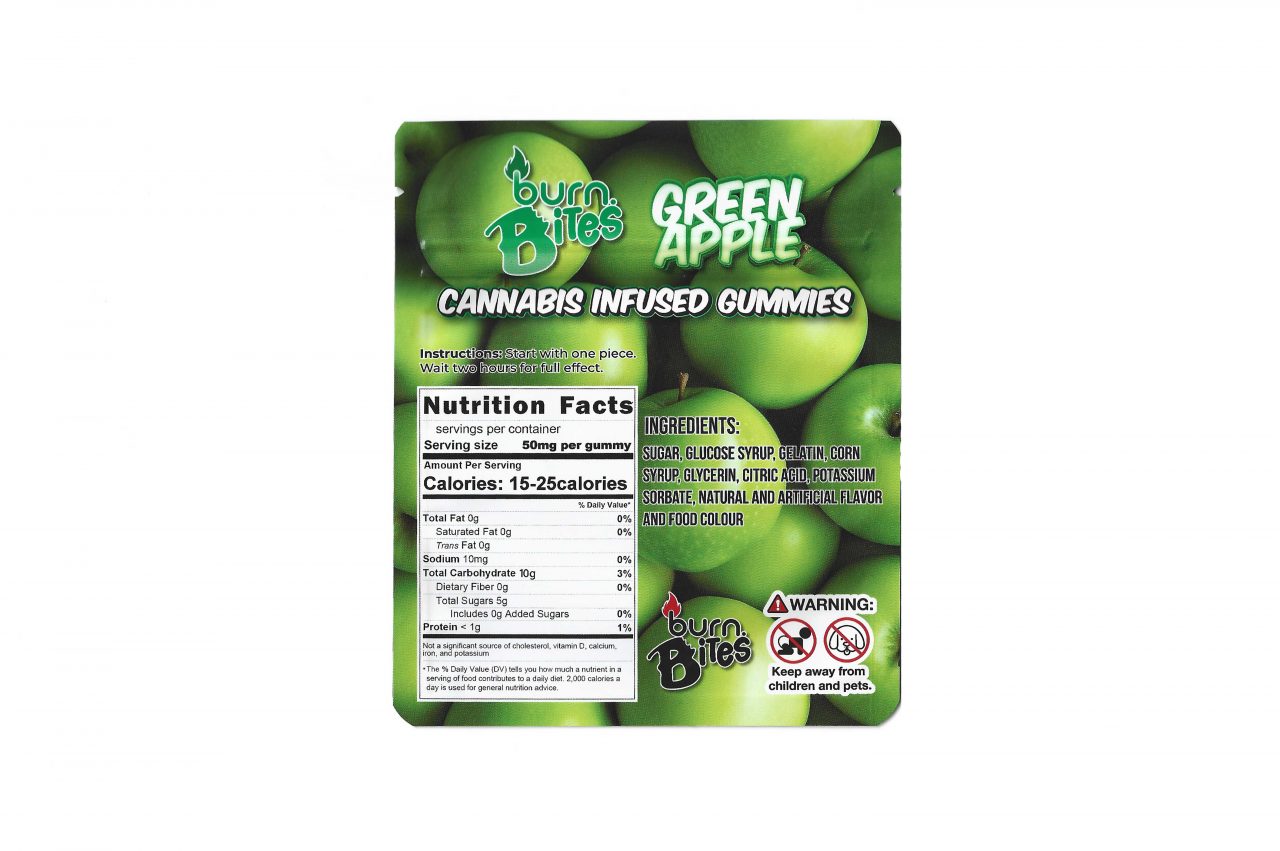 Green Apple 500mg (50mg x 10) - Image 2