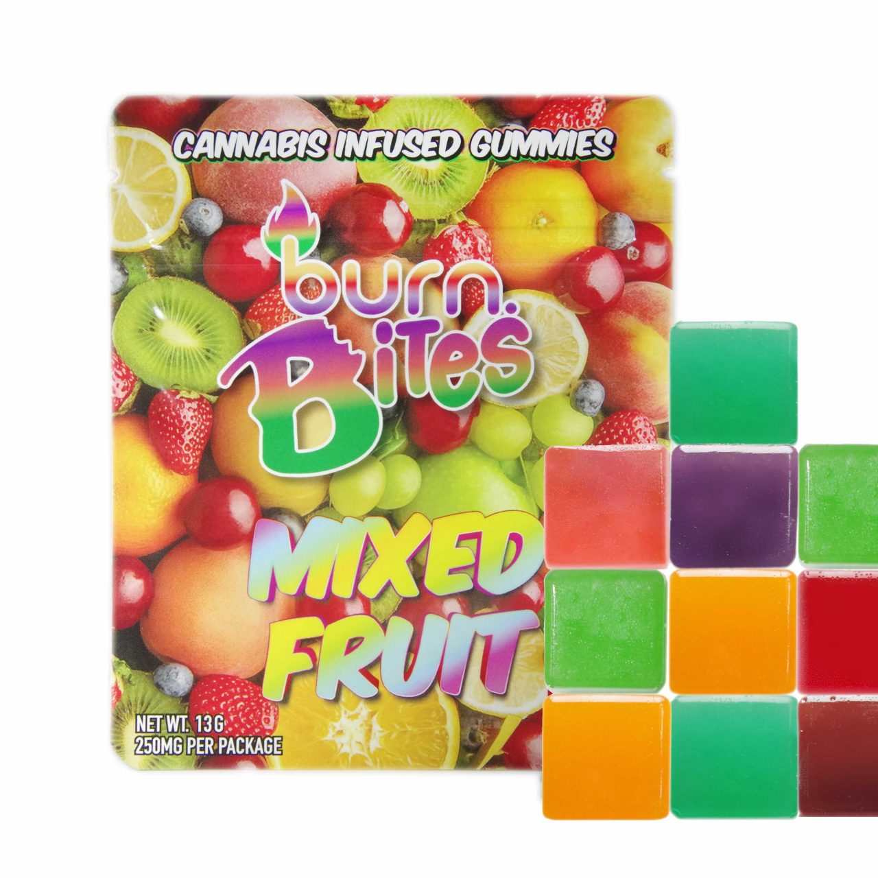 Mixed Fruit - 250mg (25mg x 10)