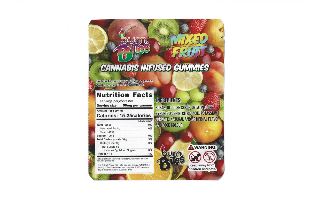 Mixed Fruit - 500mg (50mg x 10) - Image 2