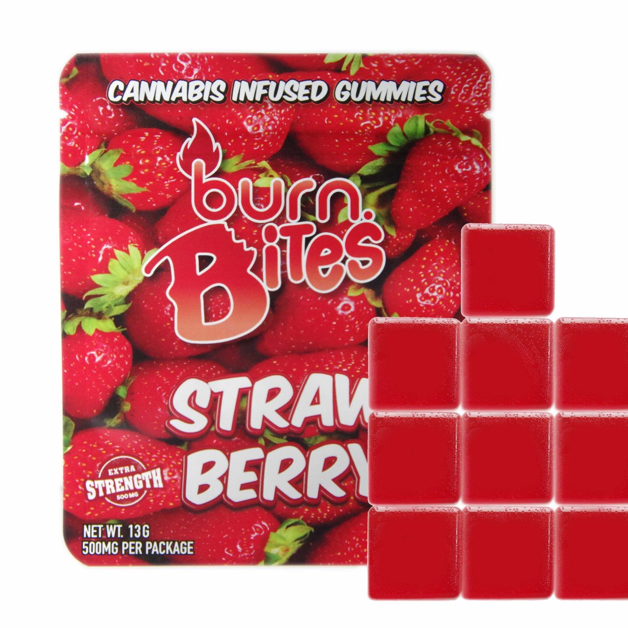 Strawberry - 500mg (50mg x 10)