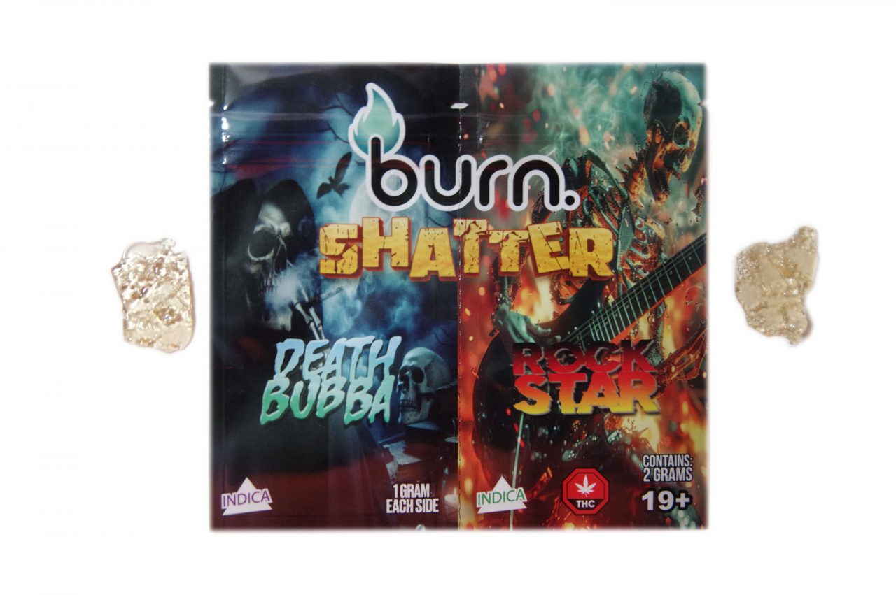 Burn - Dual Shatter - Death Bubba (1G)/ Rockstar (1G)
