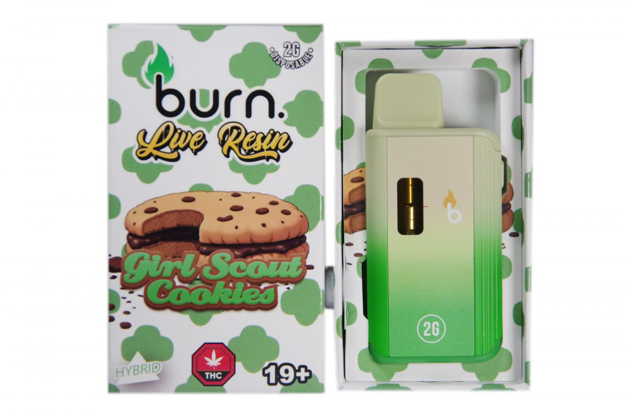Burn - 2g - Live Resin - Girl Scout Cookies