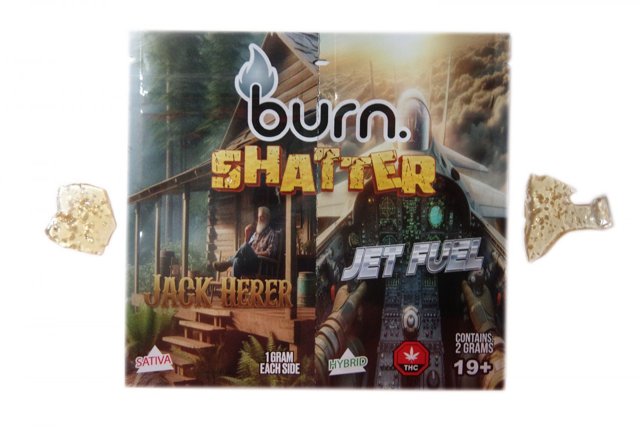 Burn - Dual Shatter - Jack Here (1G)/Jet Fuel (1G)