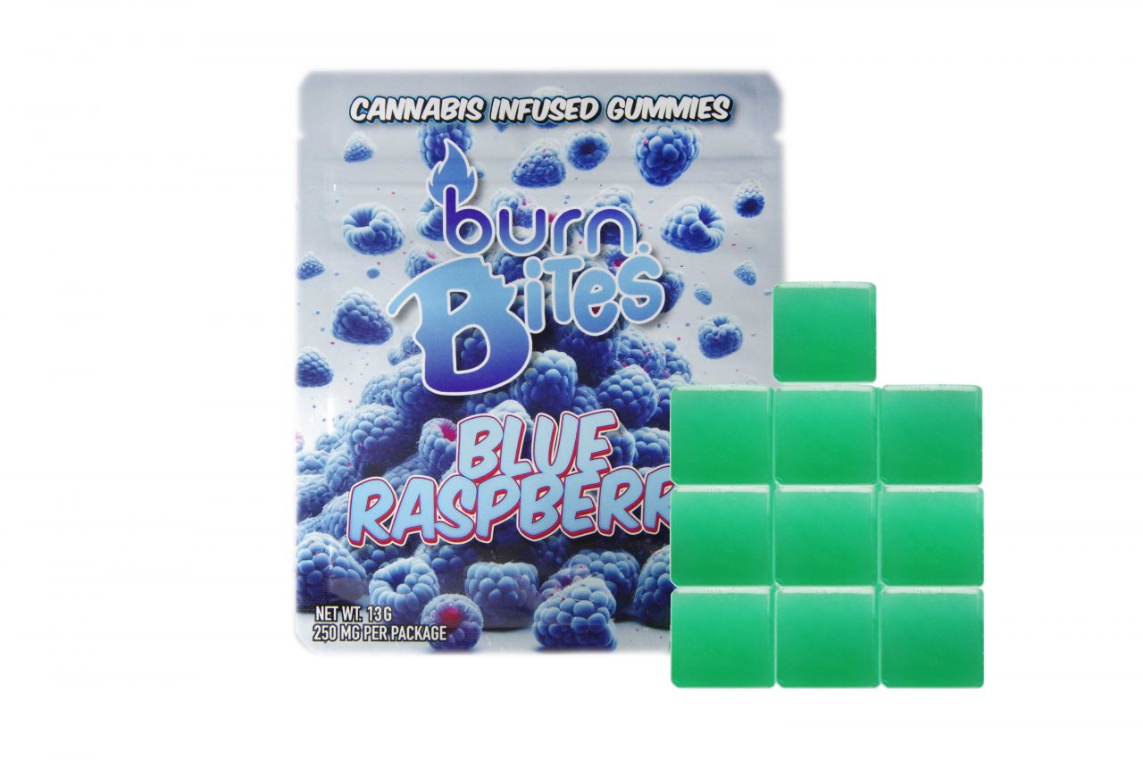 Burn Bites - Blue Raspberry - 250mg