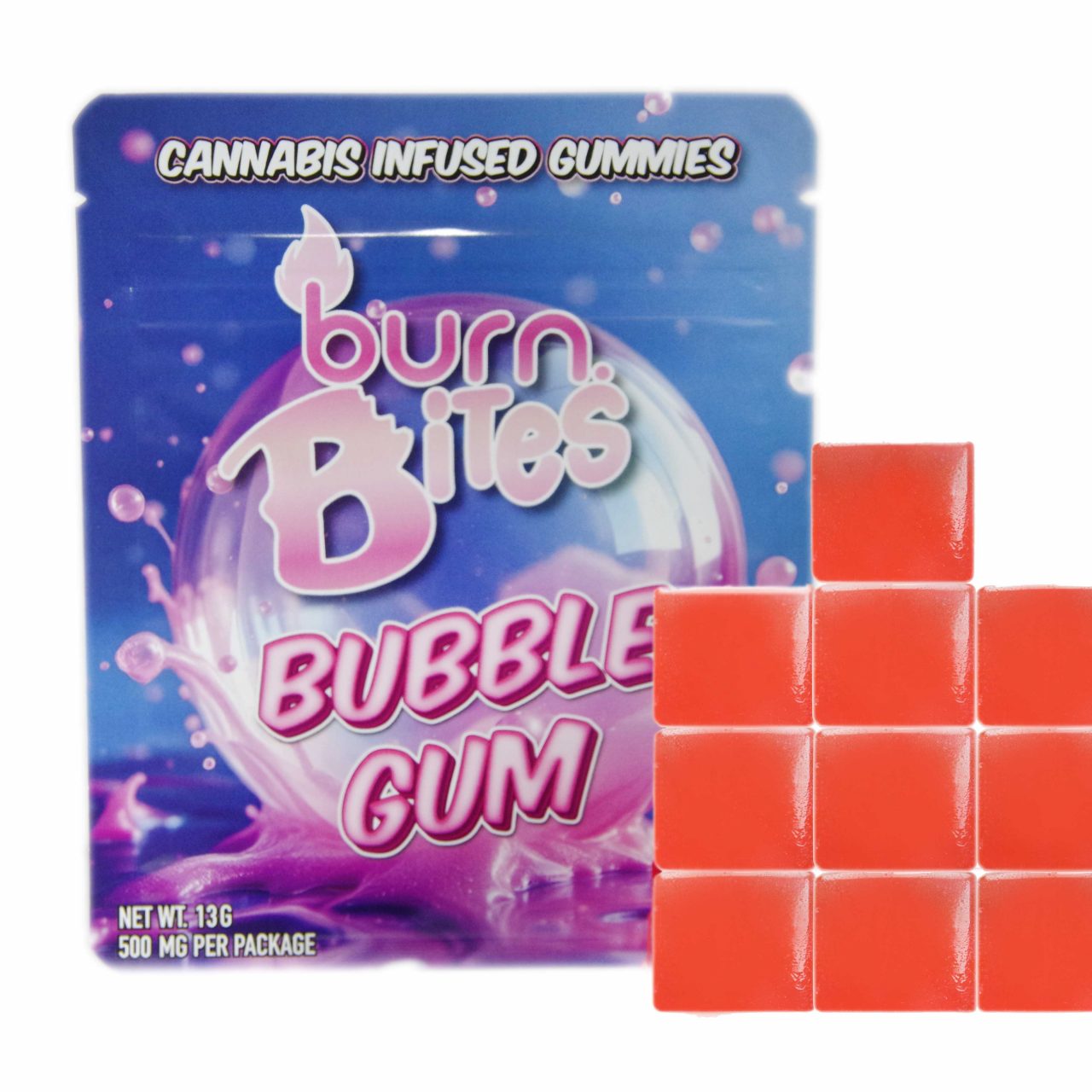 Burn Bites - Bubble Gum - 500mg
