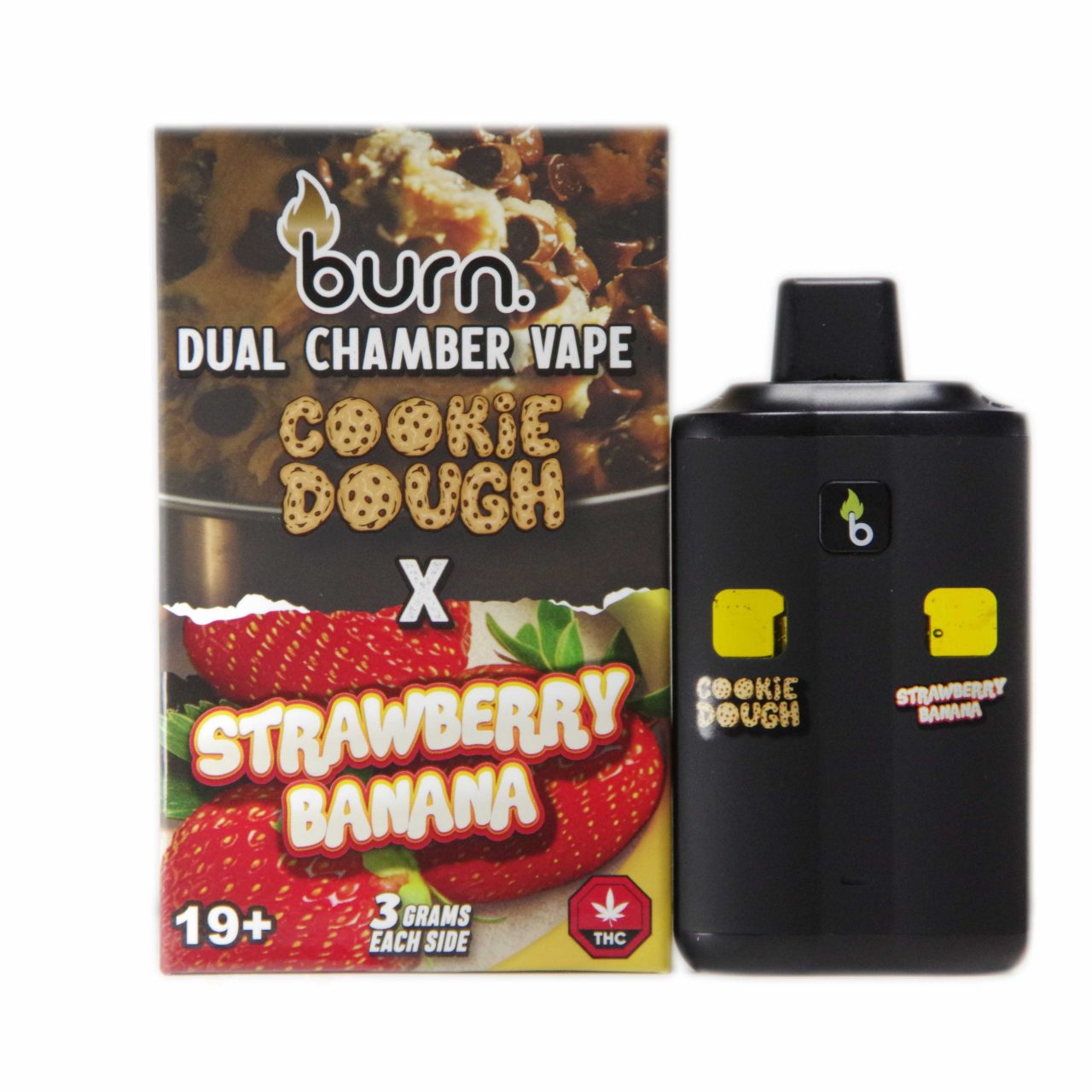 6G Dual Chamber - Cookie Dough/Strawberry Banana