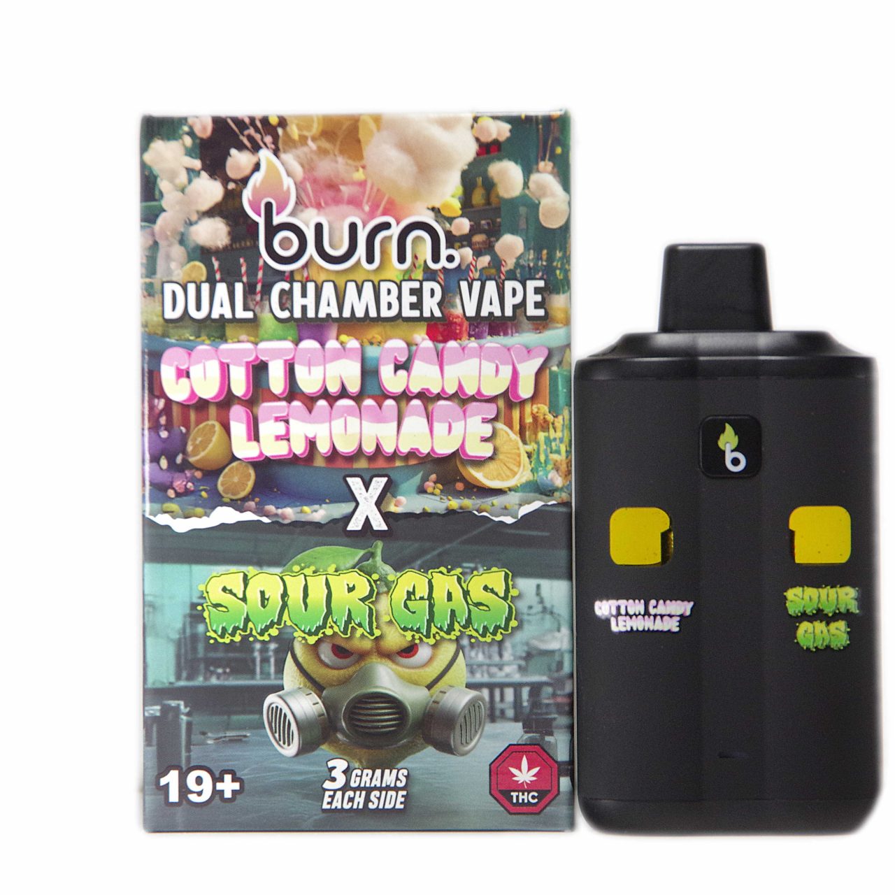 6G Dual Chamber - Cotton Candy Lemonade/Sour Gas