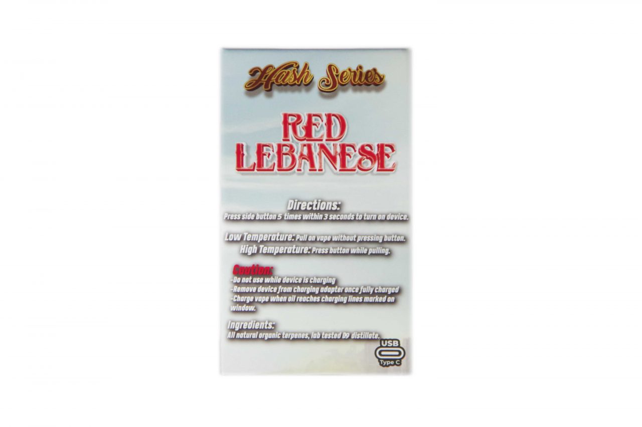 3G Hash Series - Red Lebanese - Image 2