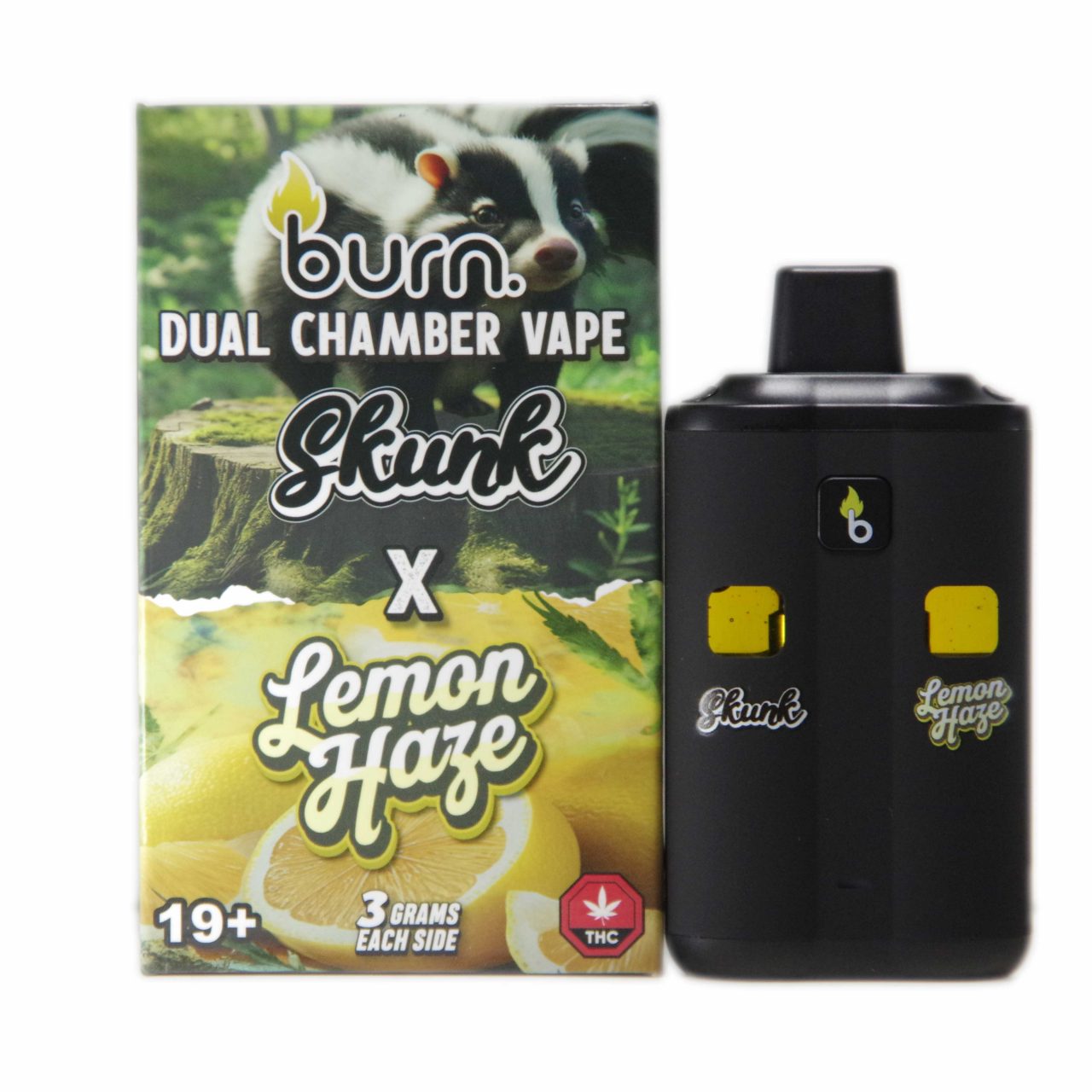 6G Dual Chamber - Skunk/Lemon Haze