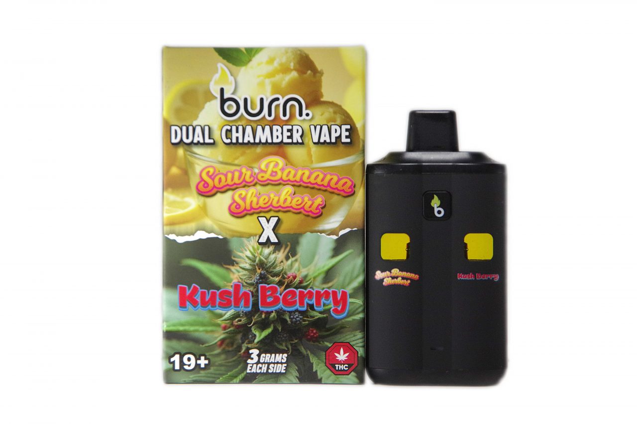 6G Dual Chamber - Sour Banana Sherbert/Kush Berry